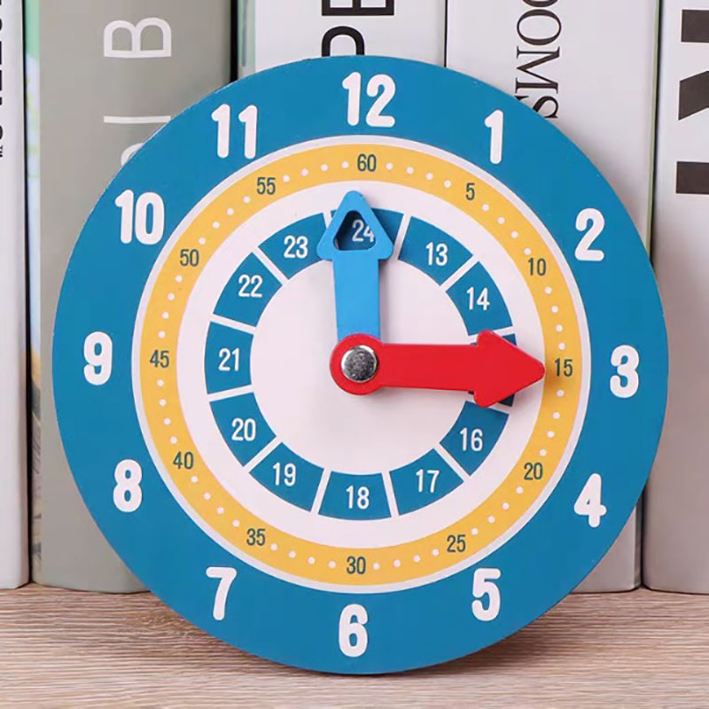 Kids Educational Watch - Montessori Learning Clock Wooden Wooden watch