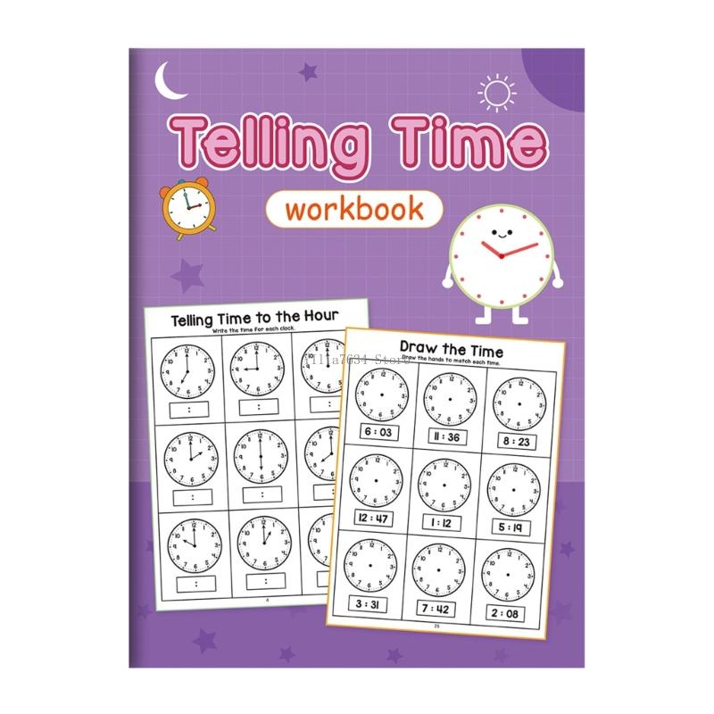 Learning Workbook Preschool - Kids Time Learning Activity Workbook with