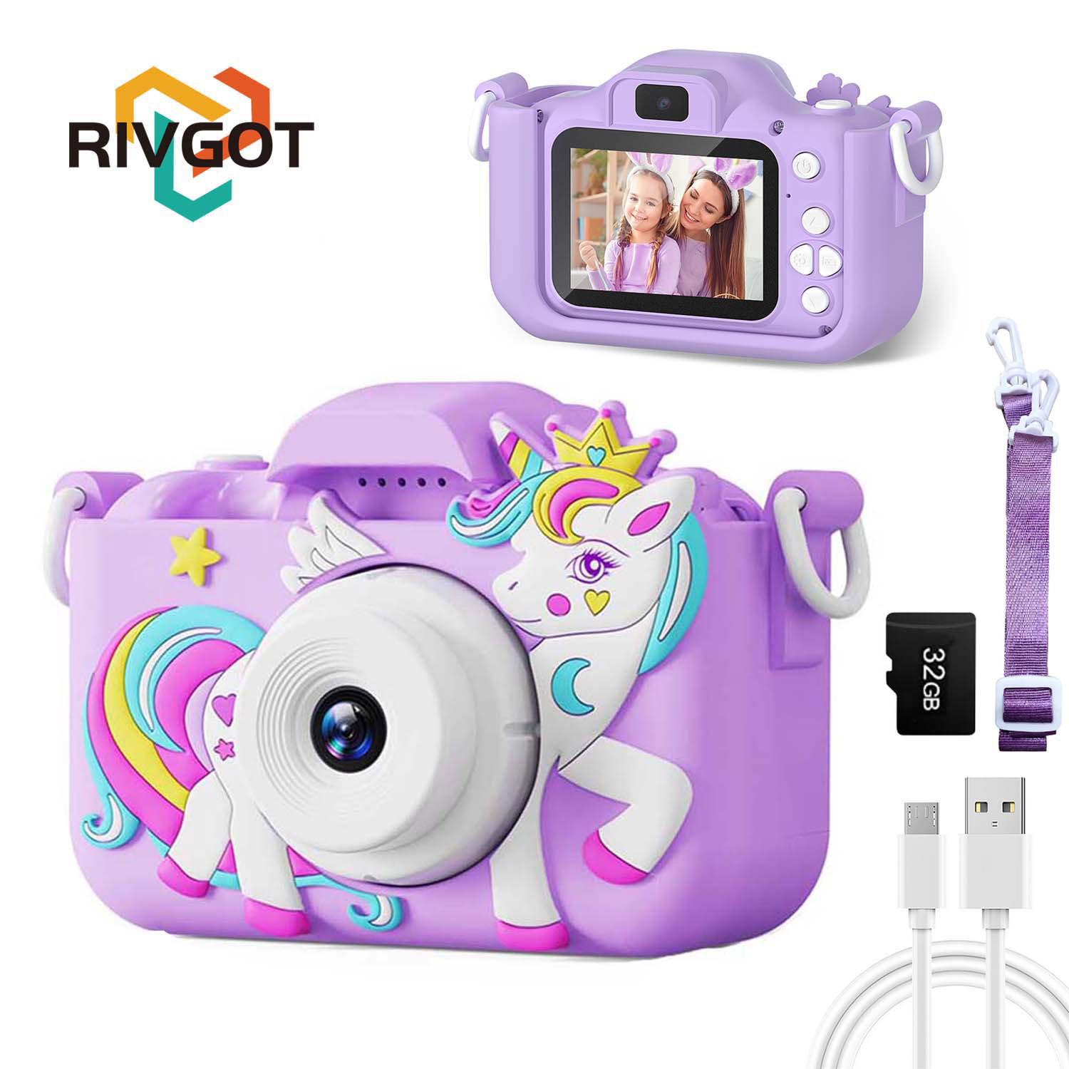 Kids Education Video - Kids Camera Toys for Boys Girls