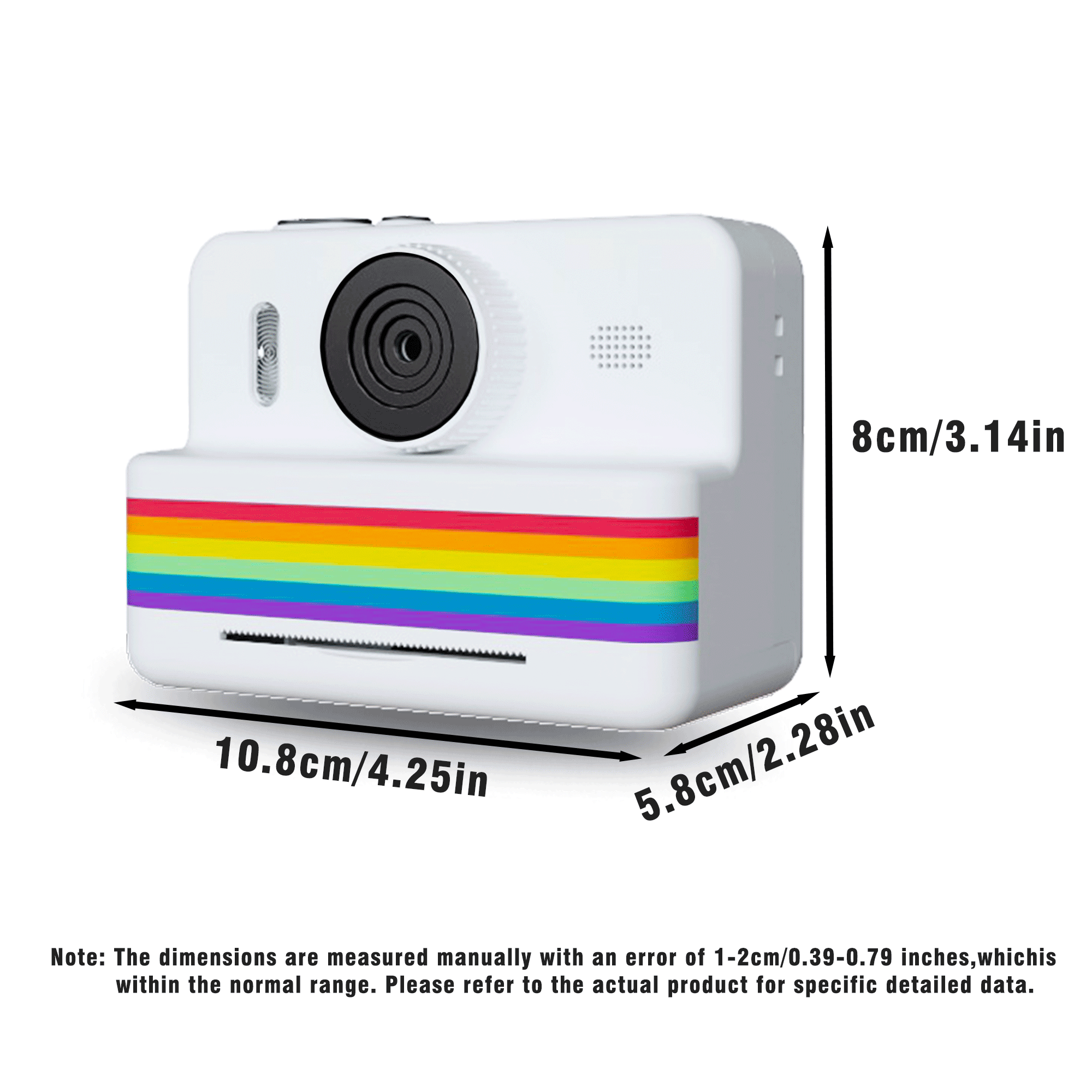 2.8 Inch Instant Print Camera, - огляд і ціна Kids Education Video