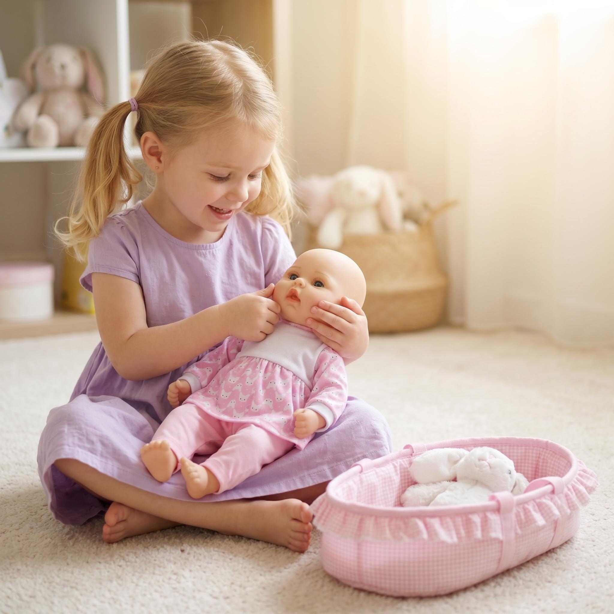 18inch Plush Baby Doll Joyful  - огляд і ціна Kids Joy Education
