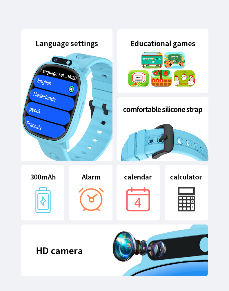 H10 New Kids Game Smartwatch W - огляд і ціна Kids Educational Watch