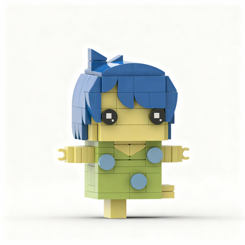 140pcs MOC Brickheadz Joy Insi - огляд і ціна Kids Joy Education