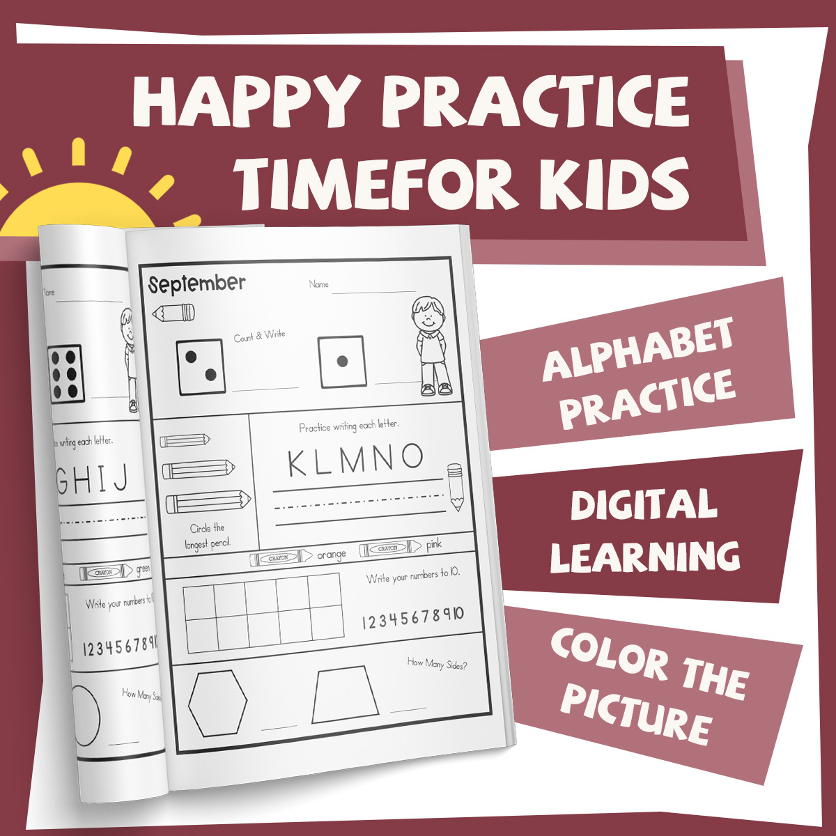 Preschool Learning and Trackin - огляд і ціна Learning Workbook Preschool