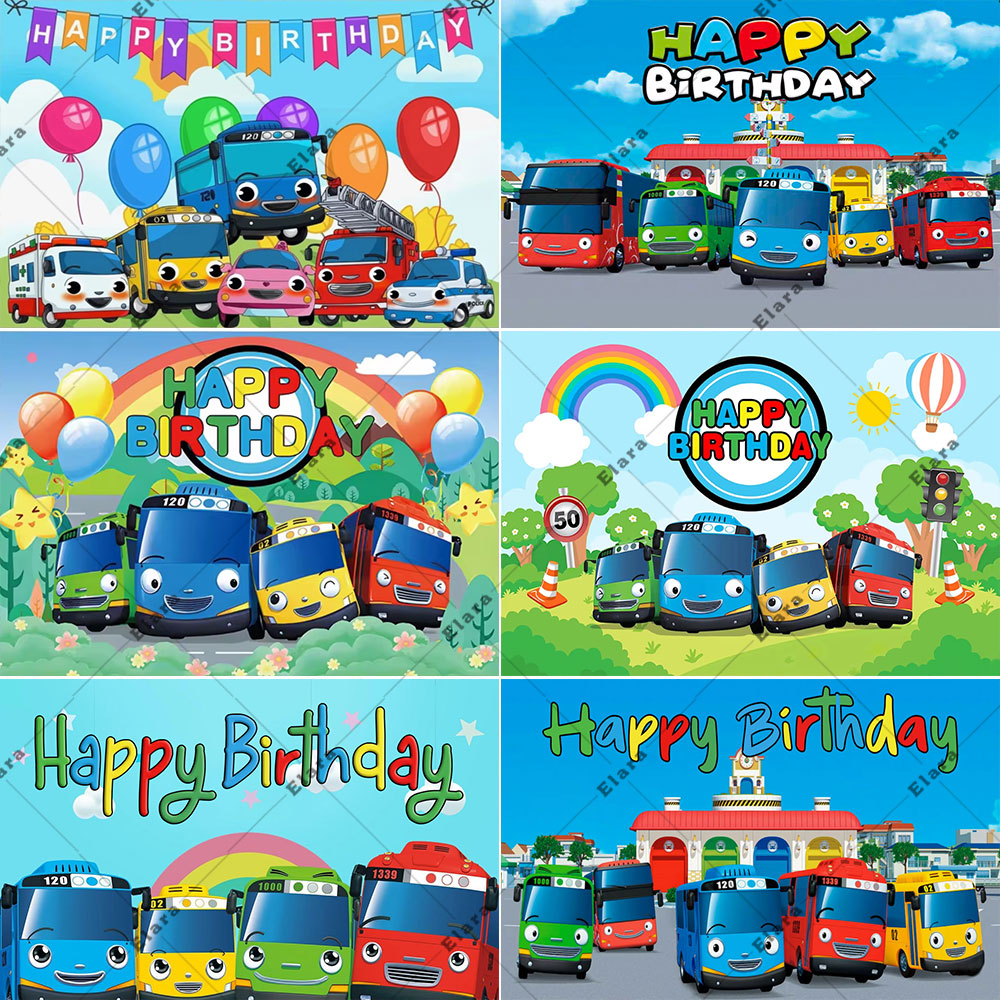 Cartoon Anime The Little Bus K - огляд і ціна Kids Education Background