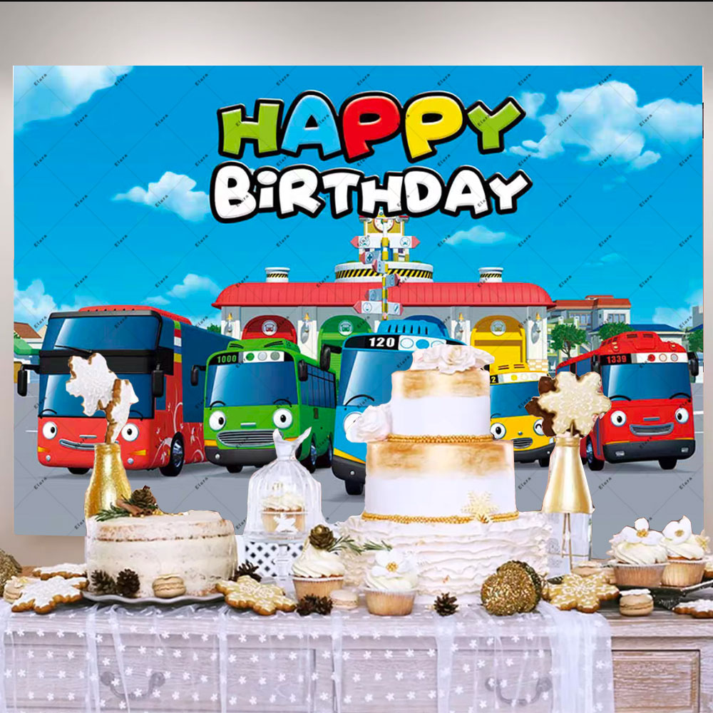 Cartoon Anime The Little Bus K - огляд і ціна Kids Education Background