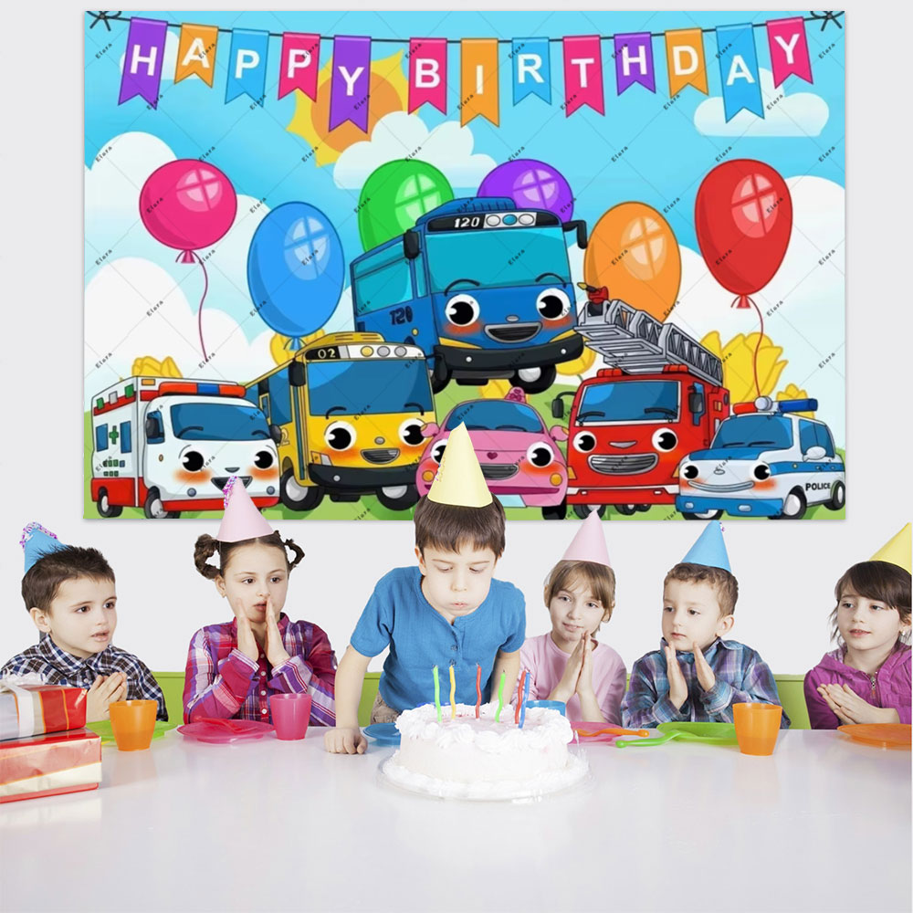 Cartoon Anime The Little Bus K - огляд і ціна Kids Education Background