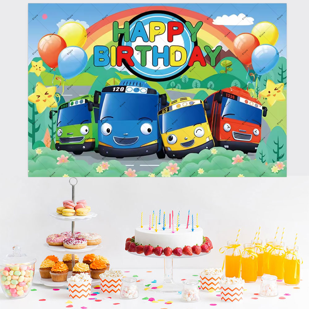 Cartoon Anime The Little Bus K - огляд і ціна Kids Education Background