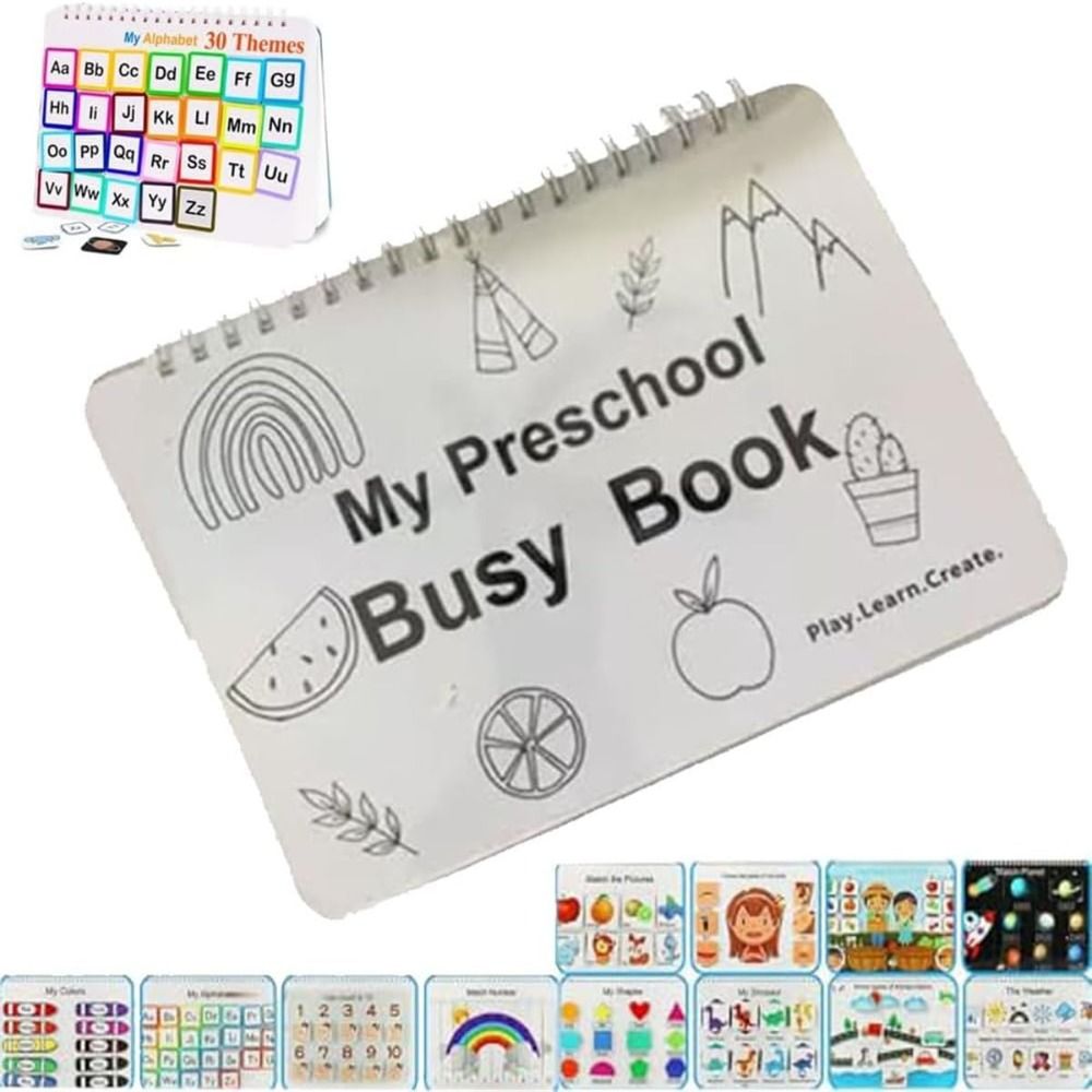for Toddlers My Preschool Busy - огляд і ціна Learning Workbook Preschool