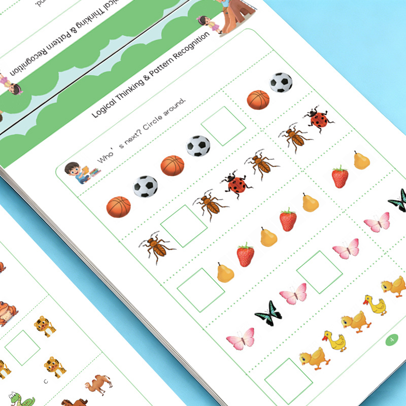 32 Pages Pattern Finding Workb - огляд і ціна Learning Workbook Preschool
