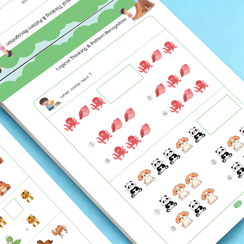32 Pages Pattern Finding Workb - огляд і ціна Learning Workbook Preschool