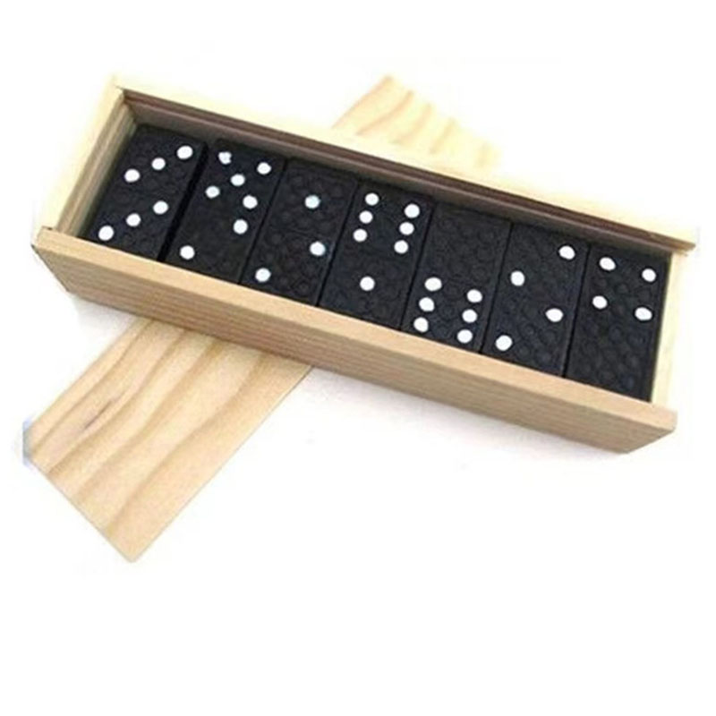 28pcs/Set Wooden Domino Board  - огляд і ціна Kids Outdoor Education