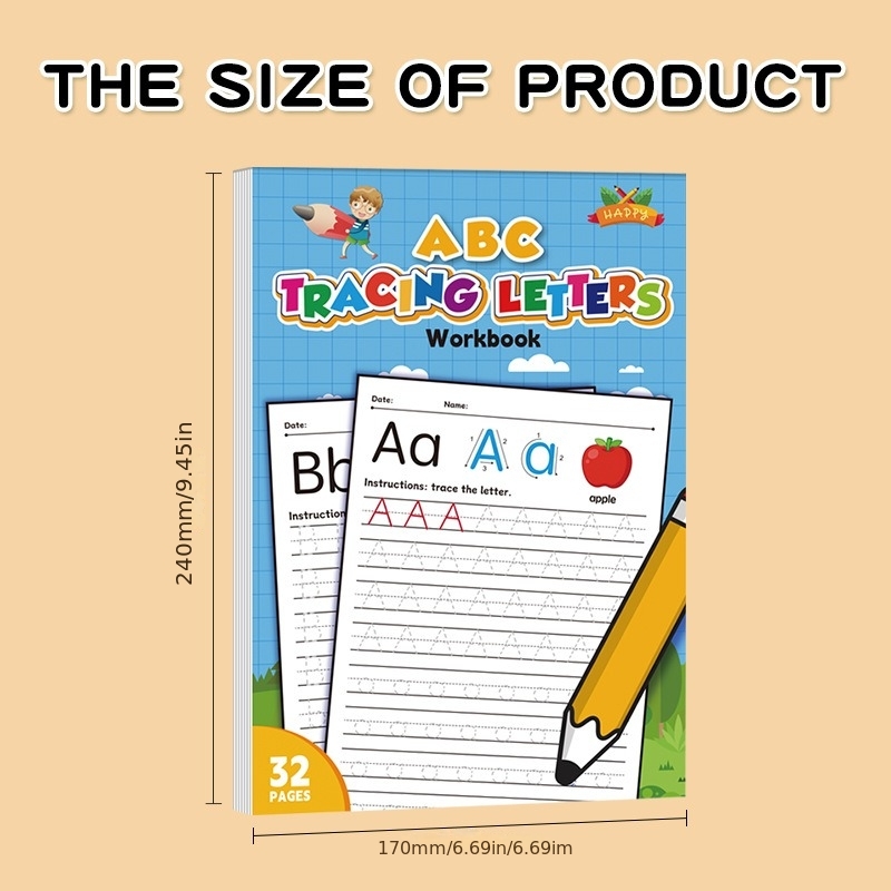 Alphabet Workbook A-Z - Patter - огляд і ціна Learning Workbook Preschool