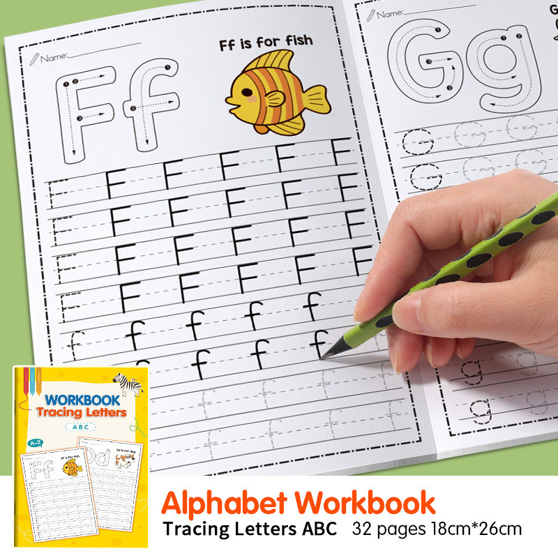 Kids Preschool Alphabet Practi - огляд і ціна Learning Workbook Preschool