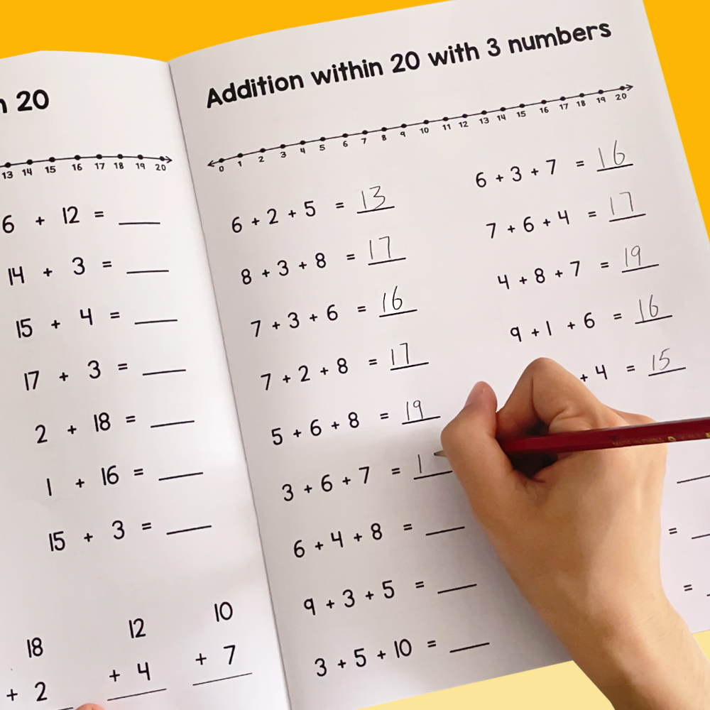 Addition & Subtraction within  - огляд і ціна Learning Workbook Preschool