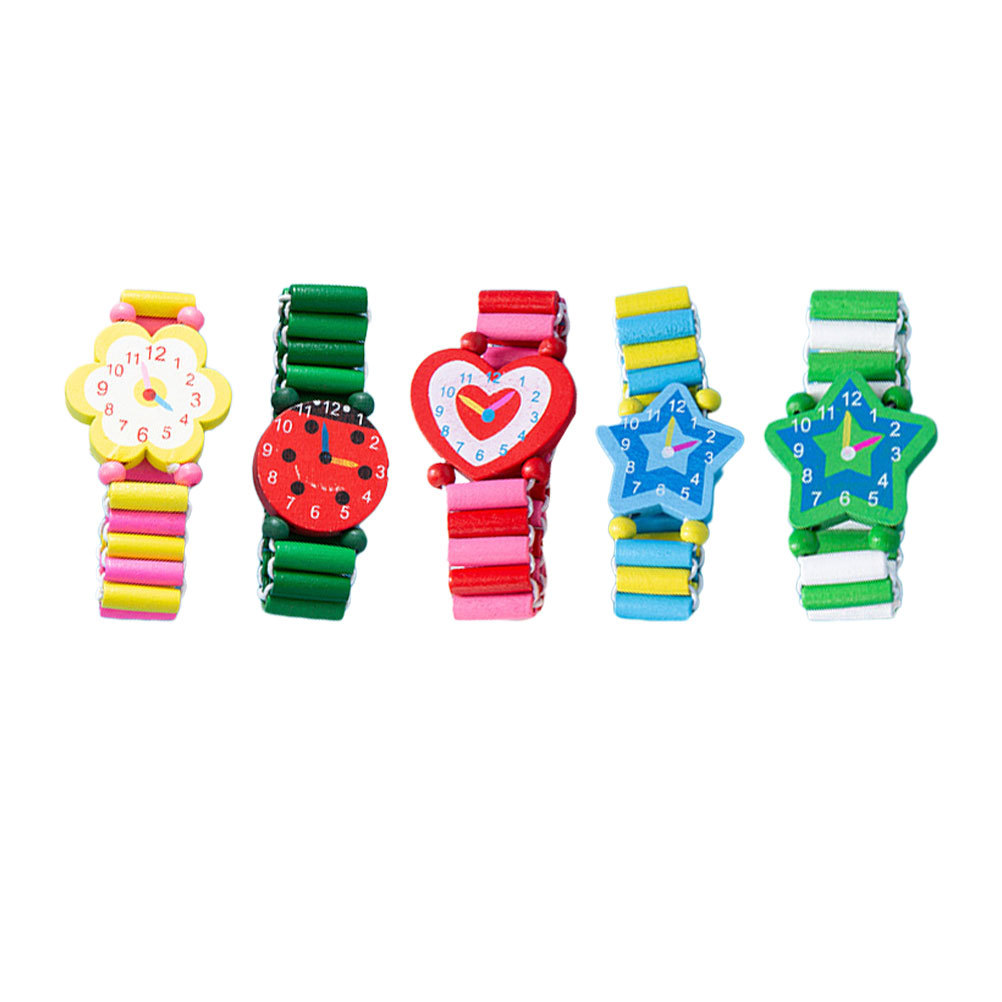 5pcs Children Colorful Bracele - огляд і ціна Kids Educational Watch