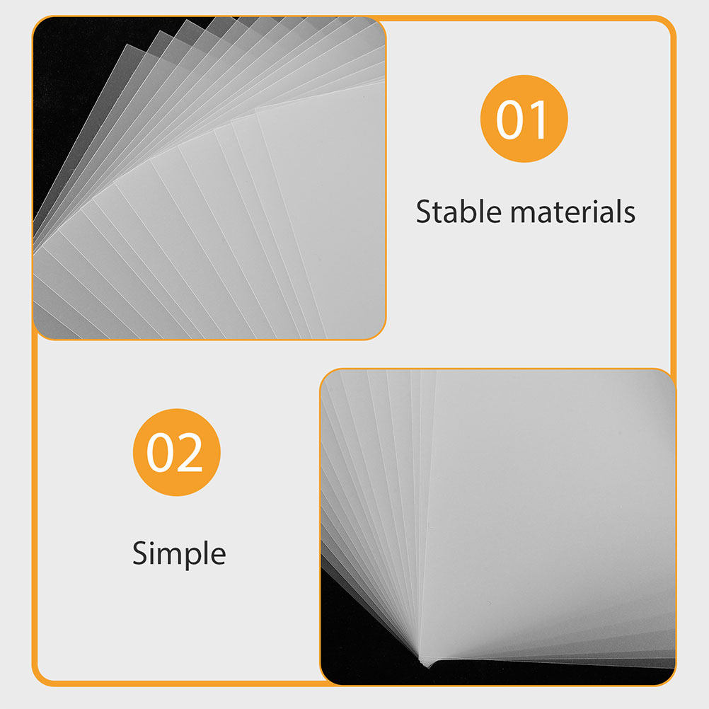 20Pcs Transparent Plastic Trac - огляд і ціна Kids Education Template
