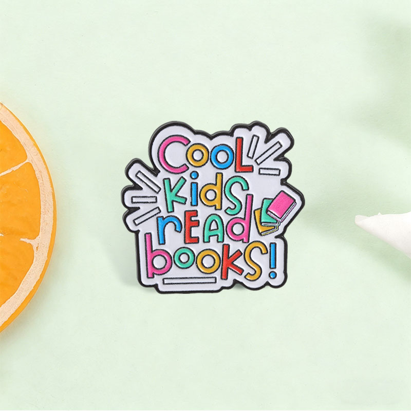 Cool Kids Read Books Enamel Pi - огляд і ціна Inspirational Kids Education Quotes