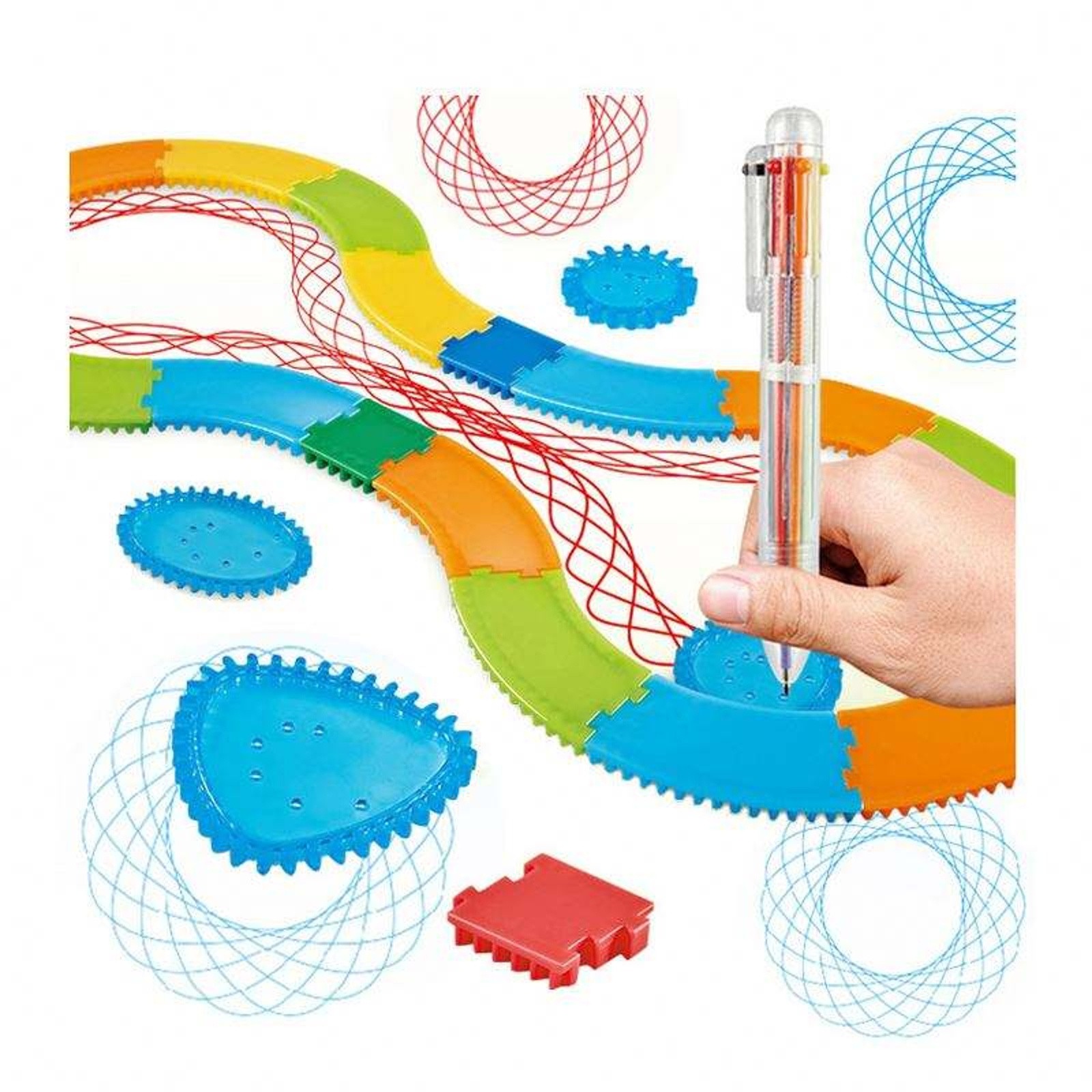 Geometry Spirograph Drawing St - огляд і ціна Kids Education Template