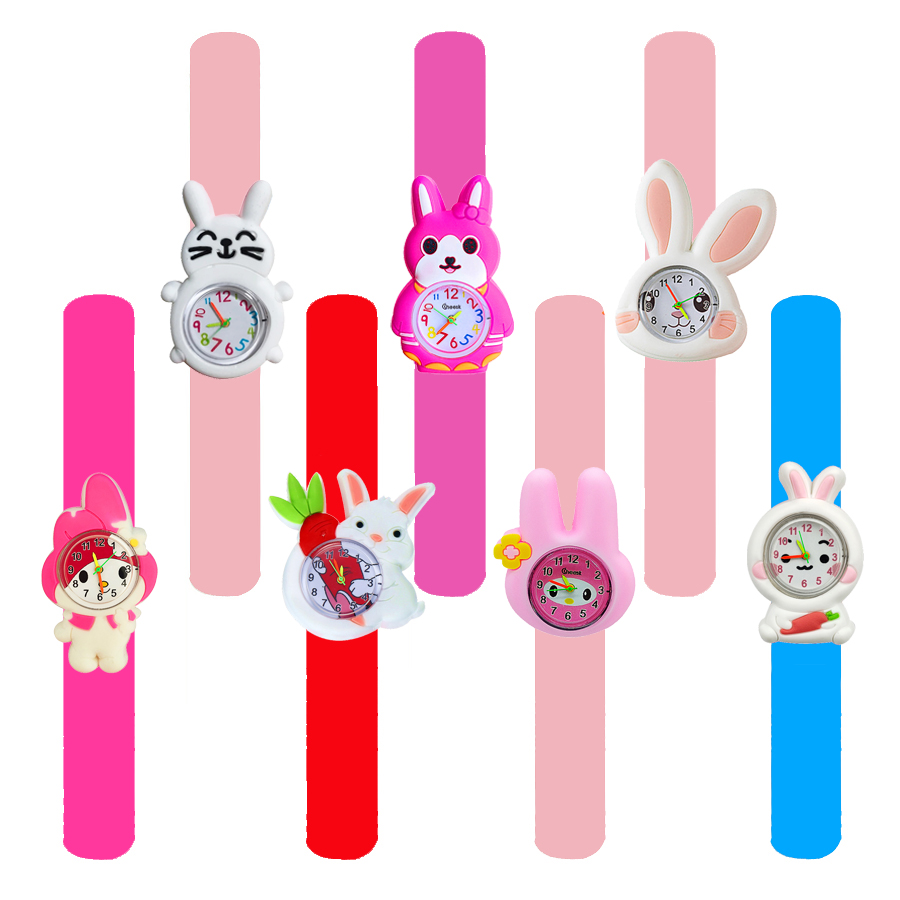 Printed Strap Cartoon Rabbit C - огляд і ціна Kids Educational Watch