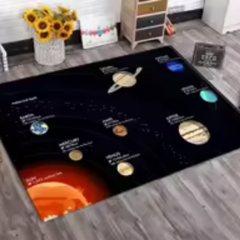 Black Background Solar System  - огляд і ціна Kids Education Background