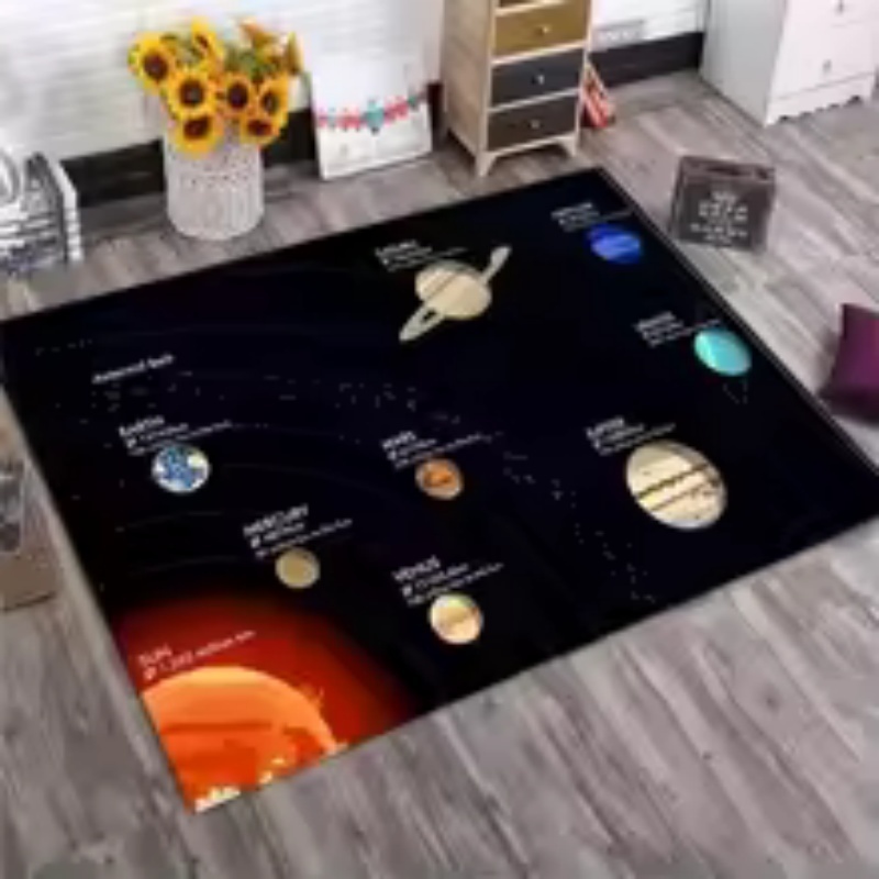 Black Background Solar System  - огляд і ціна Kids Education Background