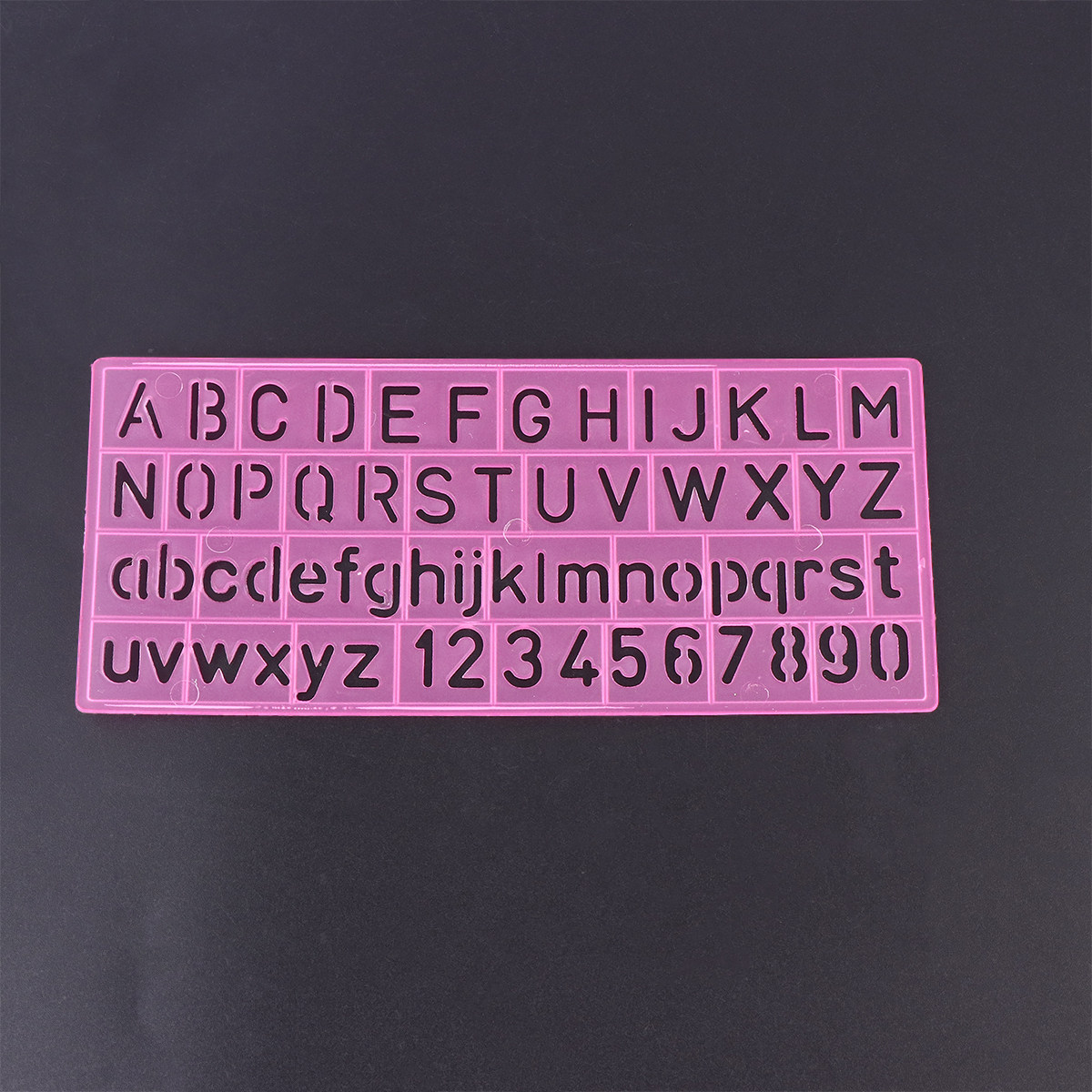 4Pcs Plastic Graffiti Rulers A - огляд і ціна Kids Education Template