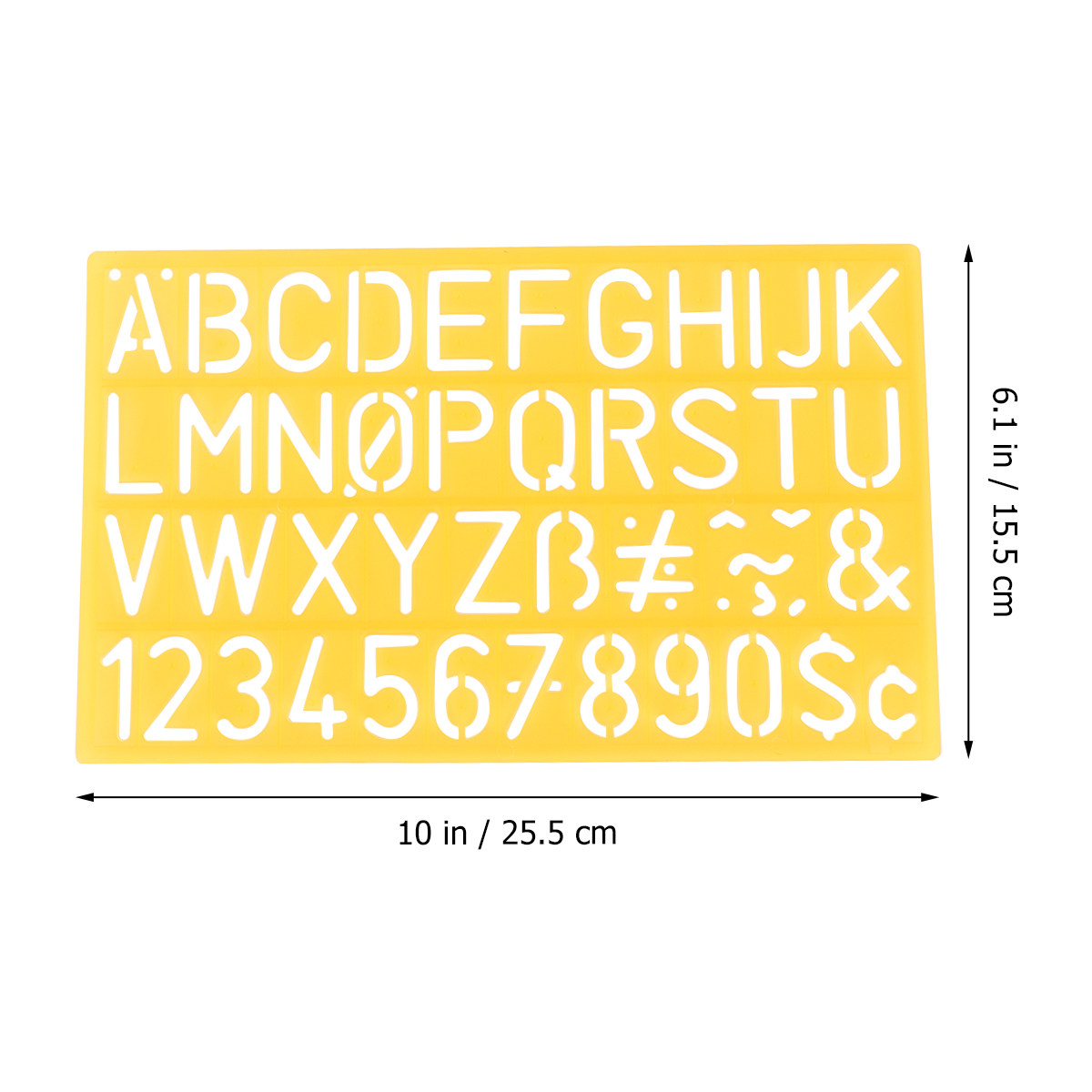 4Pcs Plastic Graffiti Rulers A - огляд і ціна Kids Education Template