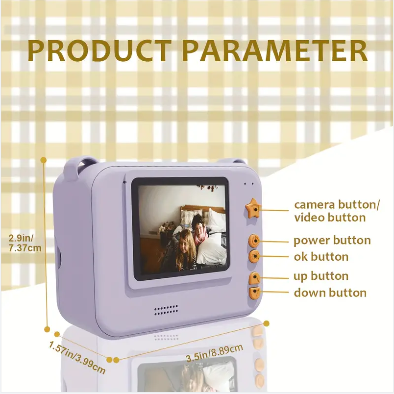 Digital Children Camera For Ph - огляд і ціна Kids Education Video