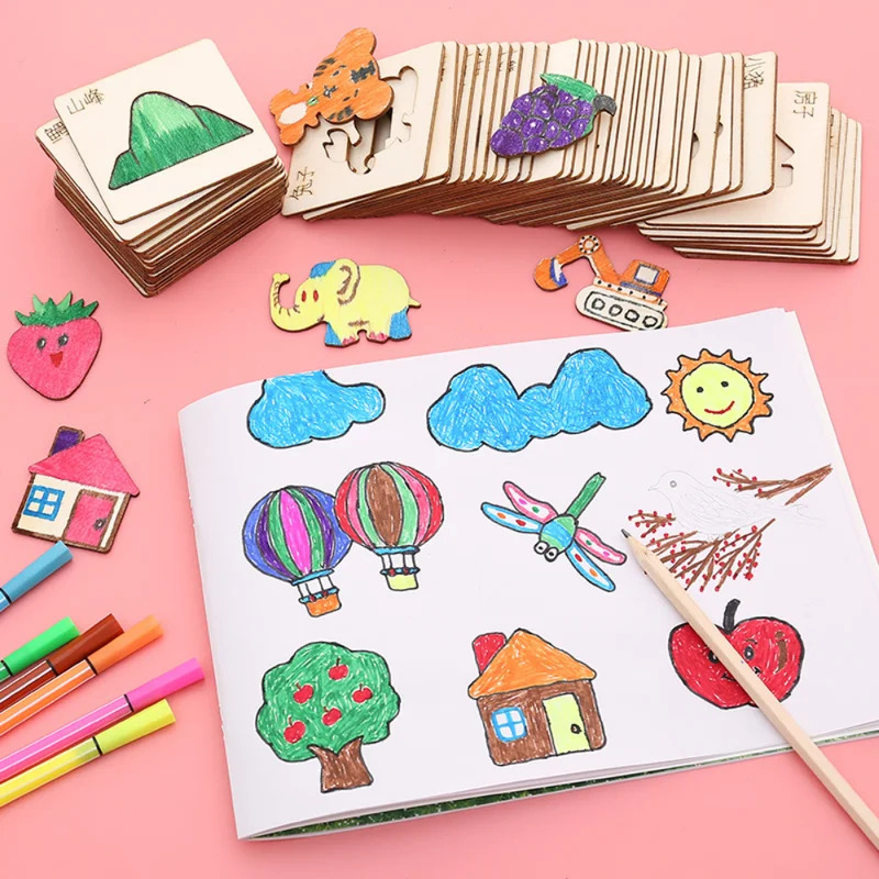 Kids Drawing Toys Montessori D - огляд і ціна Kids Education Template