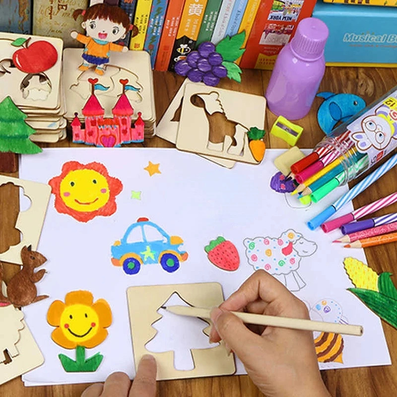 Kids Drawing Toys Montessori D - огляд і ціна Kids Education Template