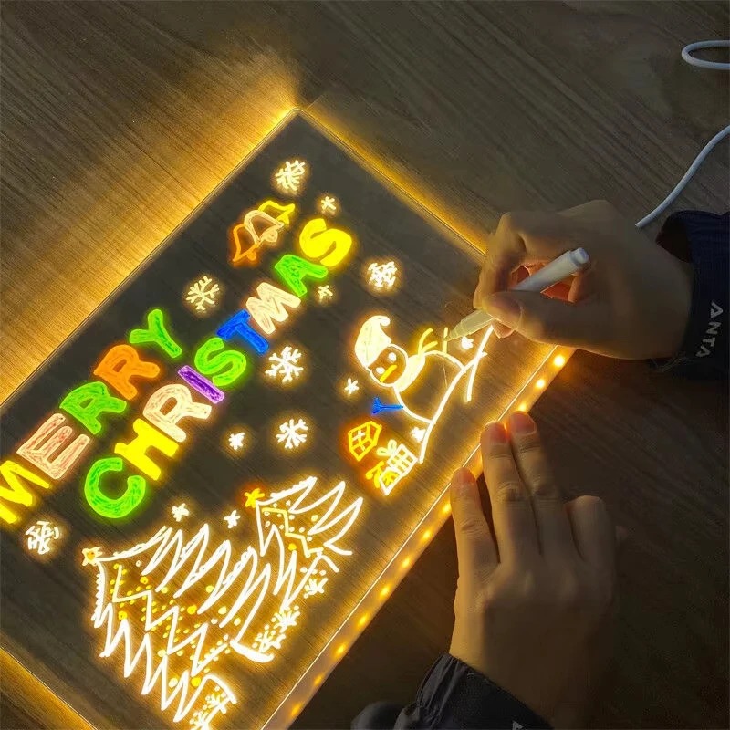 Magic Glow Kids Drawing Board: - огляд і ціна Kids Education Tablet