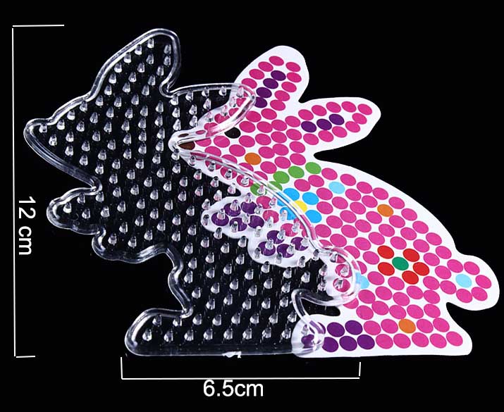 12 Pieces 5mm Hama Beads Templ - огляд і ціна Kids Education Template