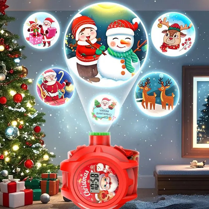Christmas Kids Projection Watc - огляд і ціна Kids Educational Watch
