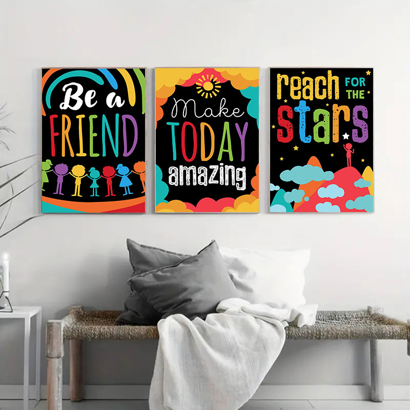 Colorful Cute Dream Big Quotes - огляд і ціна Inspirational Kids Education Quotes