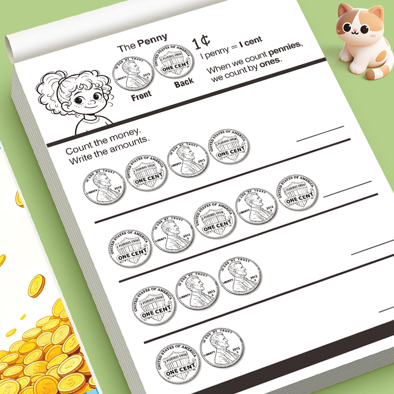 Preschool Kids Counting Money  - огляд і ціна Learning Workbook Preschool