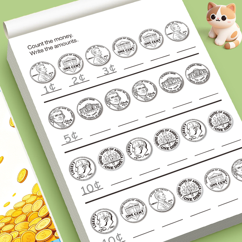 Preschool Kids Counting Money  - огляд і ціна Learning Workbook Preschool