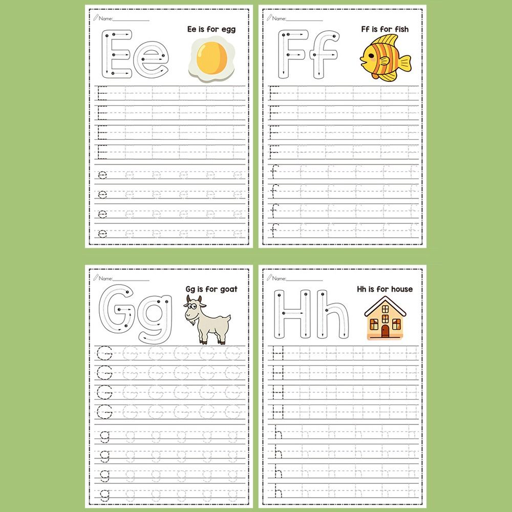 26 Letters Montessori Learning - огляд і ціна Learning Workbook Preschool