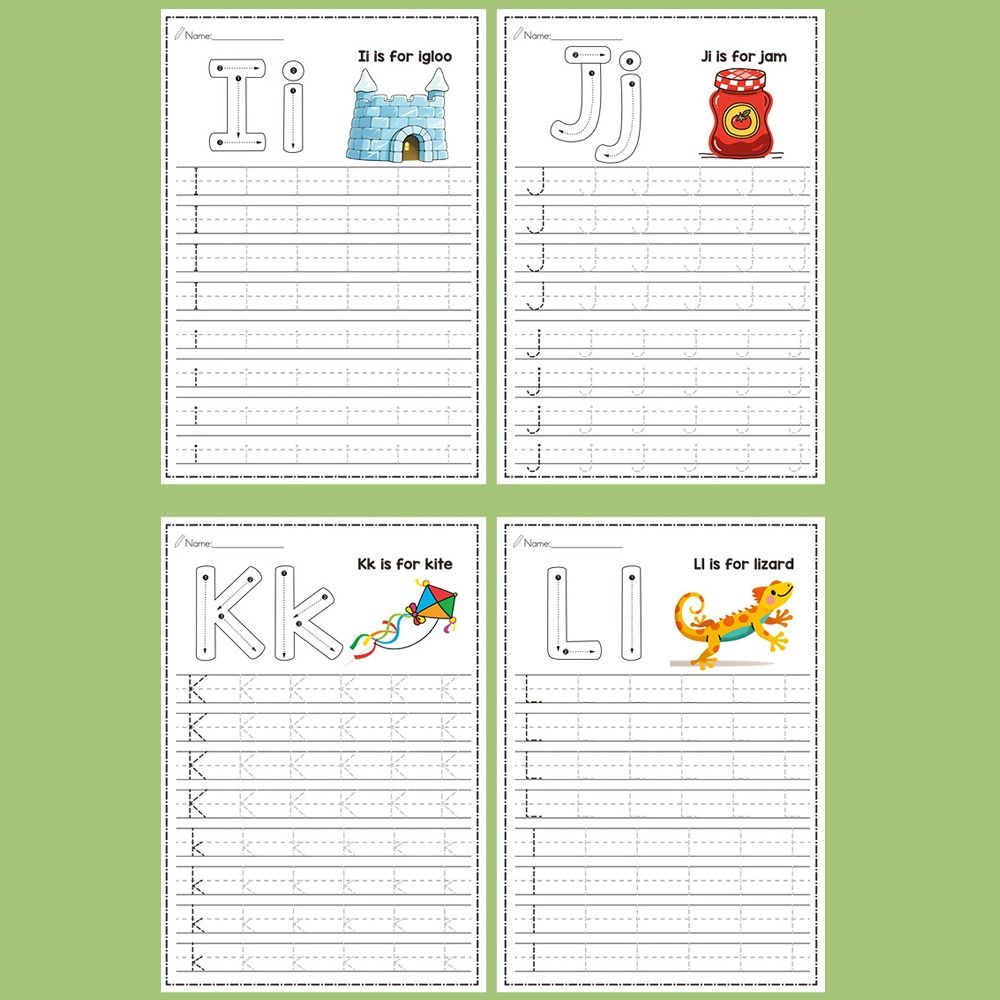 26 Letters Montessori Learning - огляд і ціна Learning Workbook Preschool