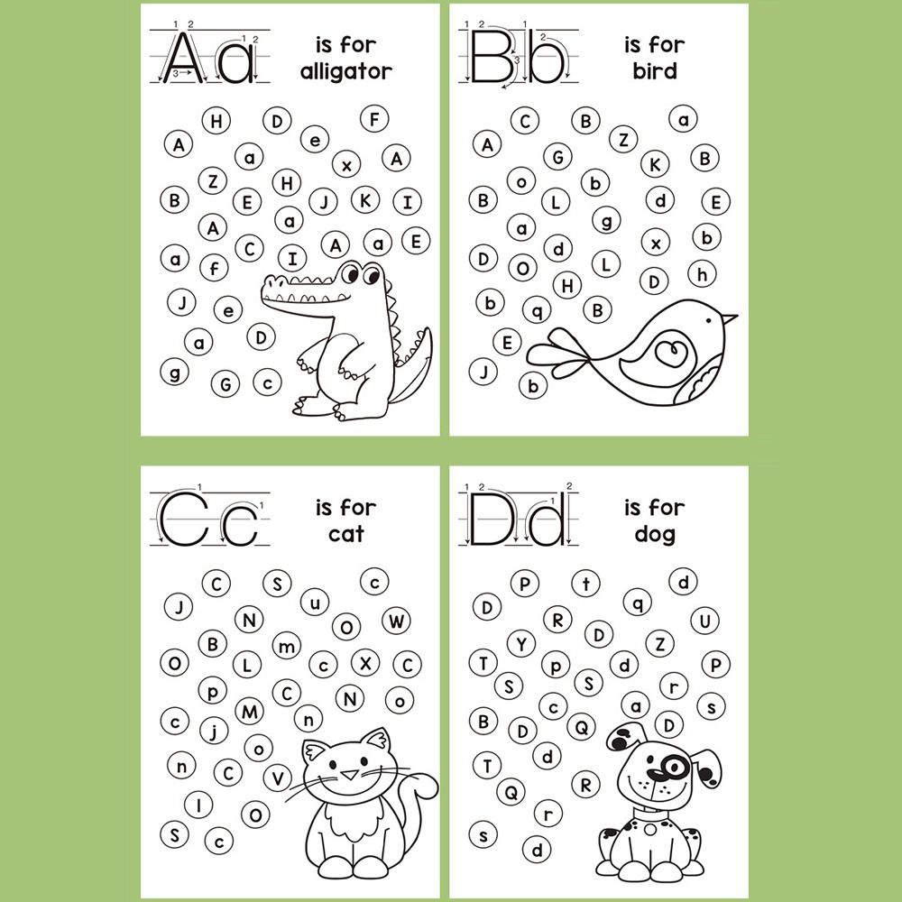 26 Letters Montessori Learning - огляд і ціна Learning Workbook Preschool
