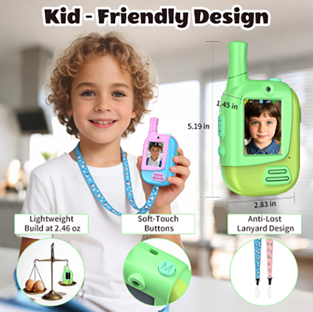 2 Pack Rechargeable Kids Video - огляд і ціна Kids Education Video