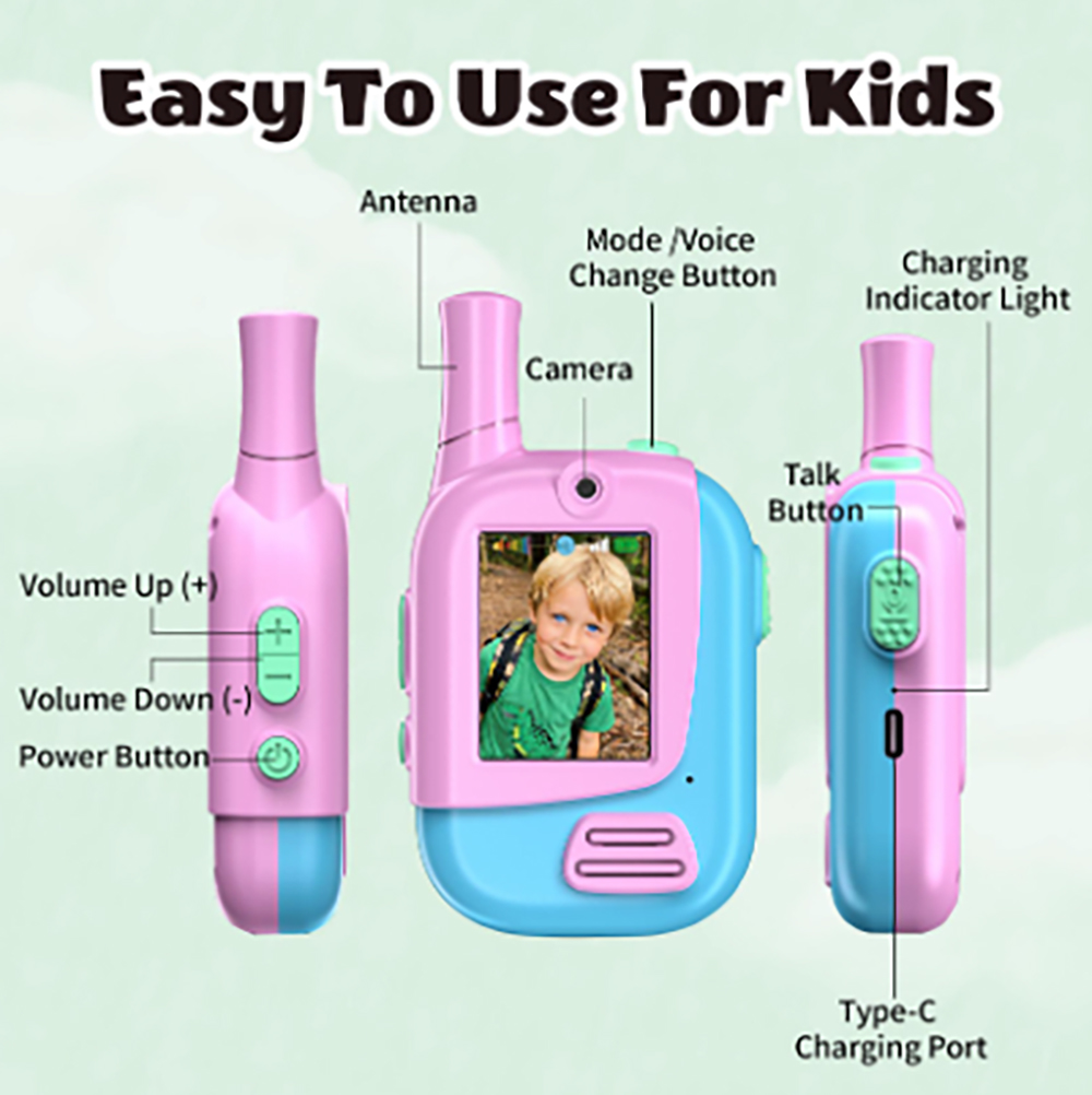 2 Pack Rechargeable Kids Video - огляд і ціна Kids Education Video