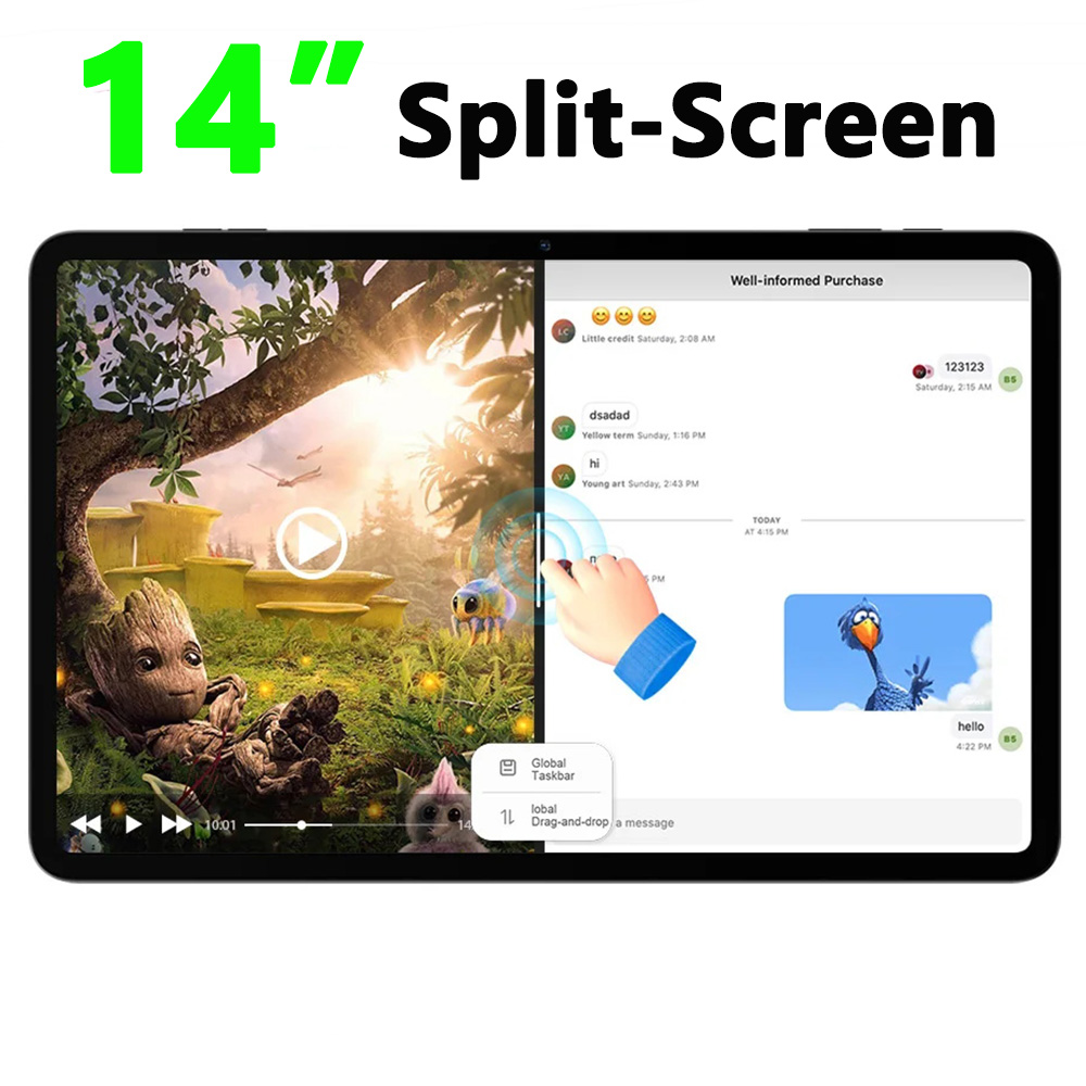 14 Inch Large Screen Android 1 - огляд і ціна Kids Education Tablet