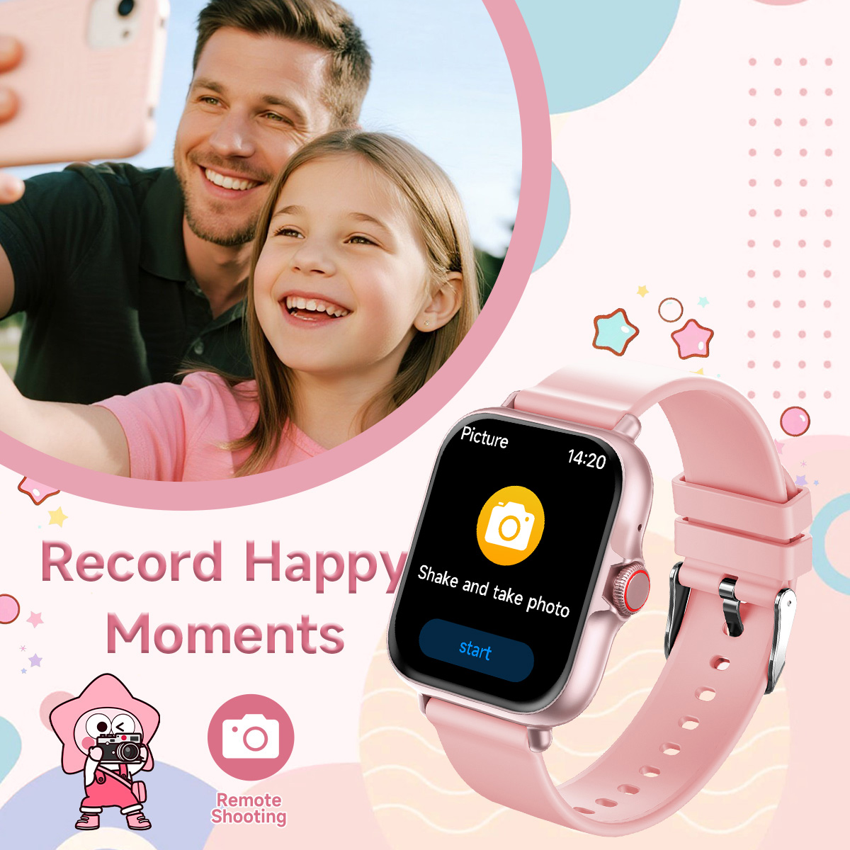 2026 Kids Smartwatch 1.83” HD  - огляд і ціна Kids Educational Watch