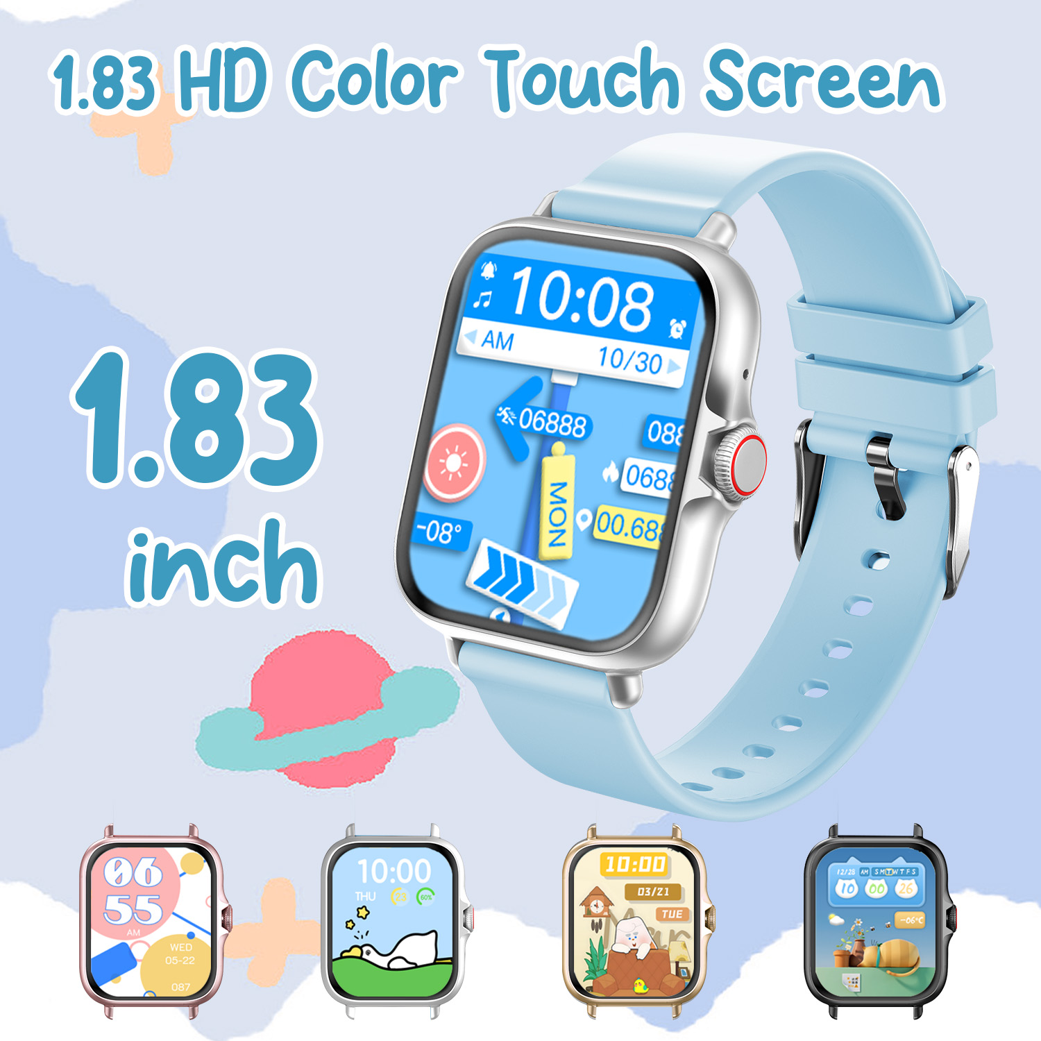 2026 Kids Smartwatch 1.83” HD  - огляд і ціна Kids Educational Watch